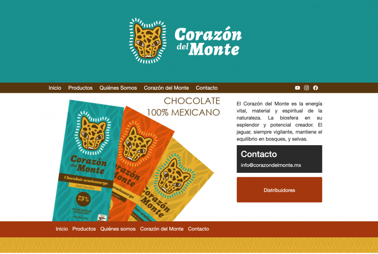 corazon del monte, Chocolateria.