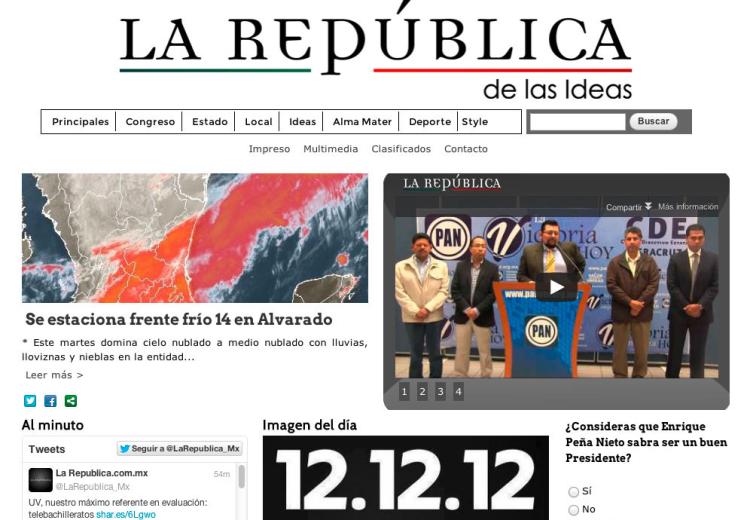 Periódico la república