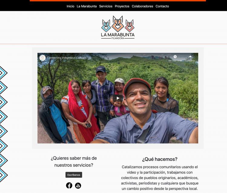 nueva portada sitio web Marabunta filmadora