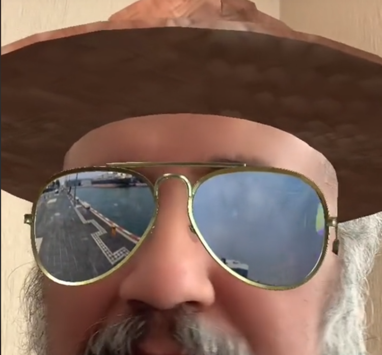 Jarocho hat. TIKTOK filter