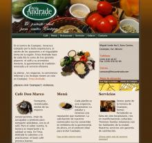 Finca Andrade sitio web